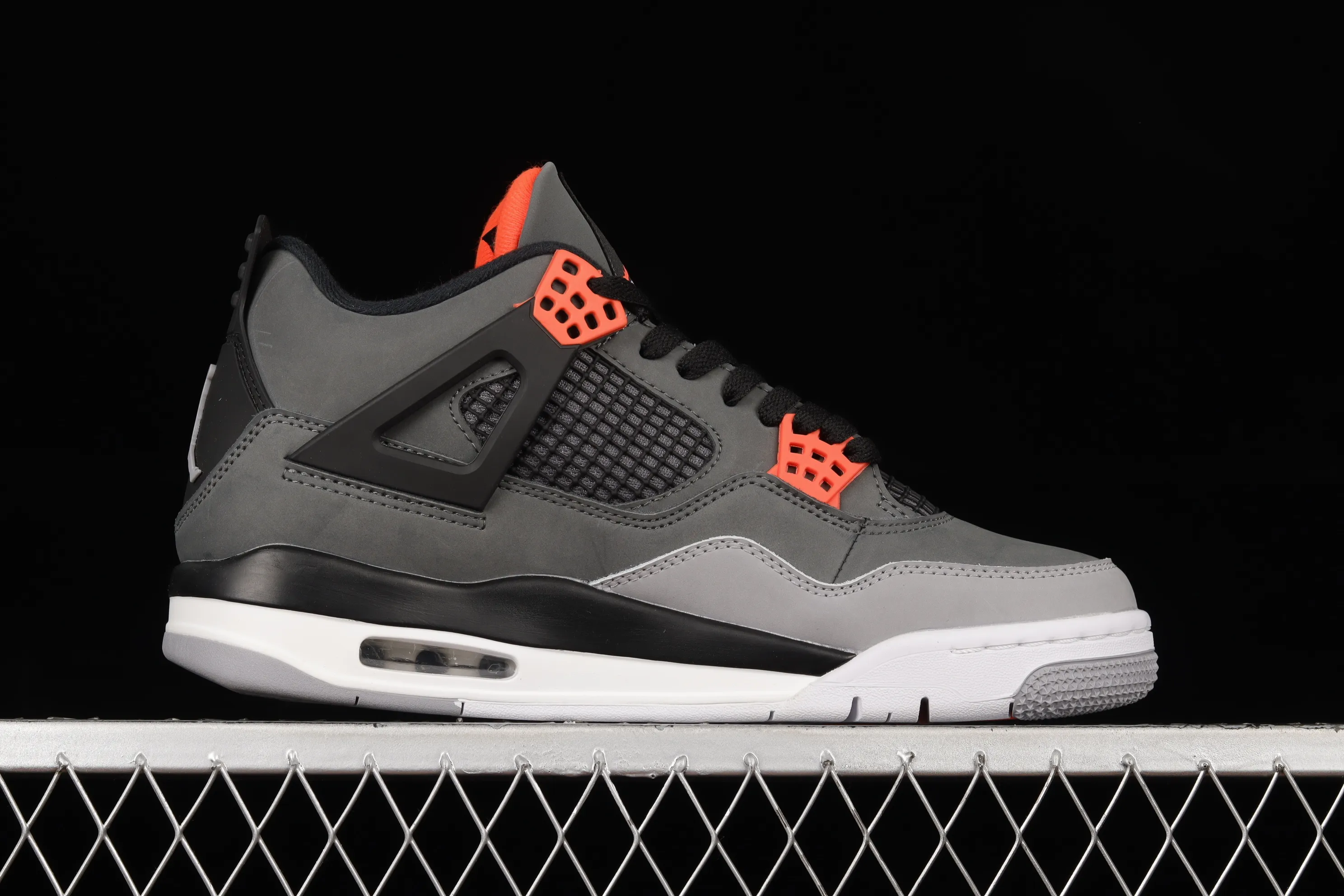 All Categories Air Jordan Jordan Series Basketball Shoes Air Jordan 4 Special Price Air Jordan 4 Retro "Infrared" AJ4 Joe 4 Black Gray Infrared DH6927-061
